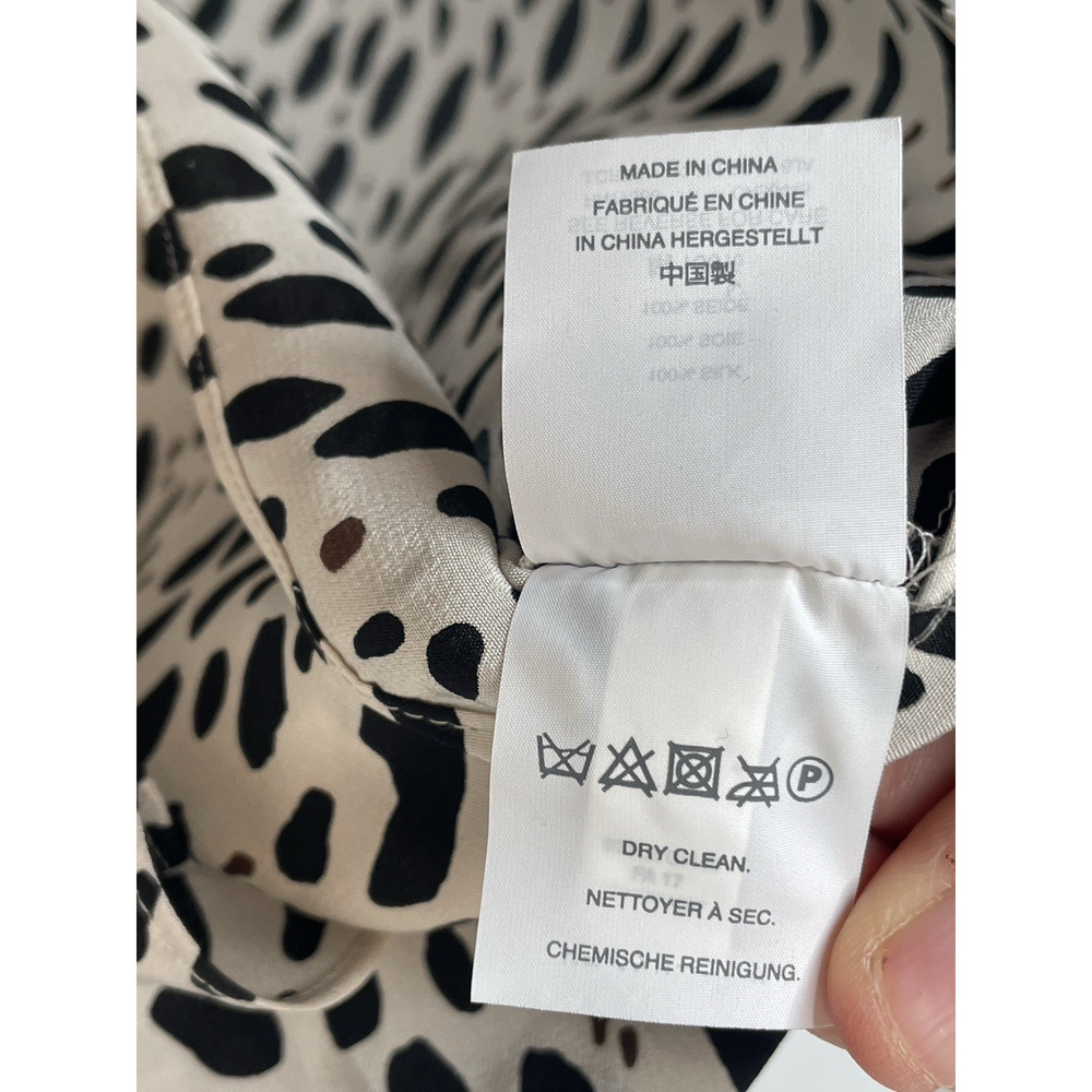 NWT J. Crew Women's 100% Silk Tiered Cami Sz 2 Leopard Strap Boho Feminine City - Picture 12 of 12